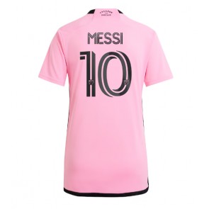 Inter Miami Lionel Messi #10 Domaci Dres za Ženska 2024-25 Kratak Rukavima